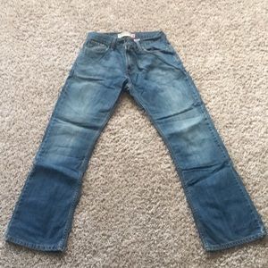 Levi’s 527 Low Boot Cut Blue Jeans